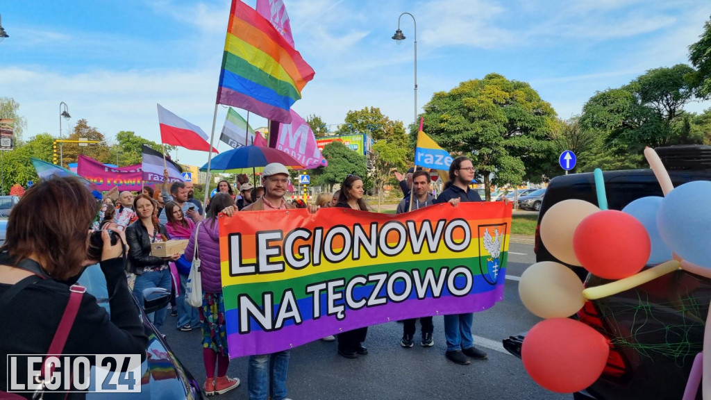 Ulicami Legionowa przeszedł Marsz Równości
