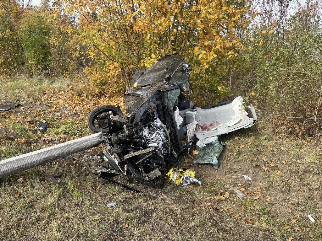 Karolino: Zderzenie toyoty z audi na DK62