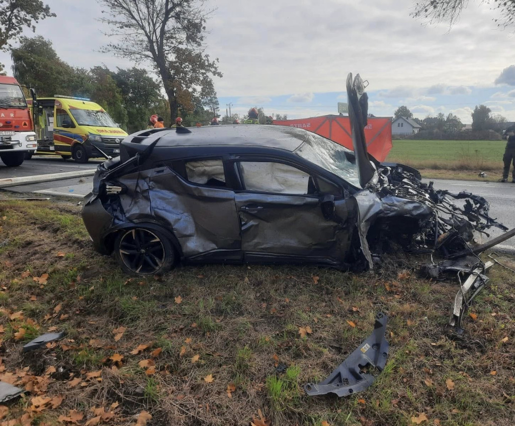 Karolino: Zderzenie toyoty z audi na DK62