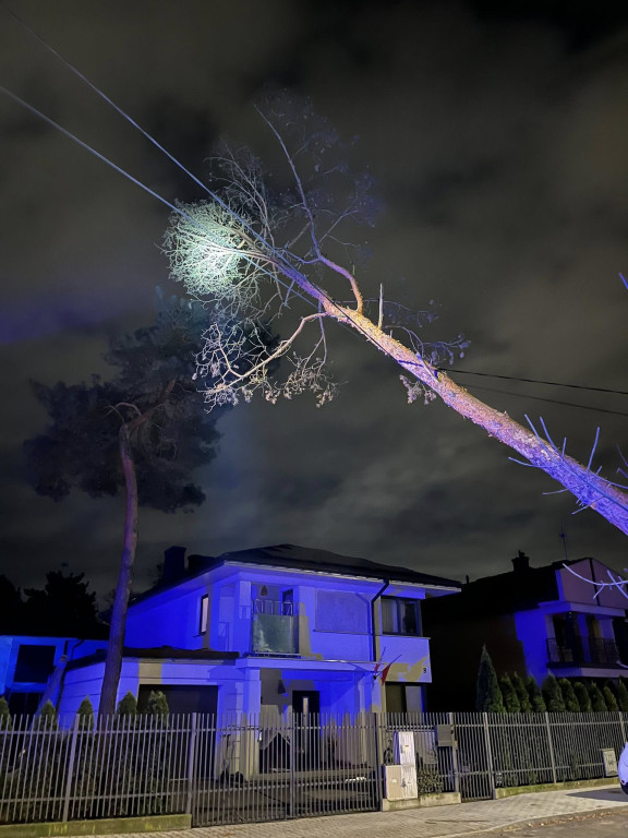 Wichura w powiecie legionowskim