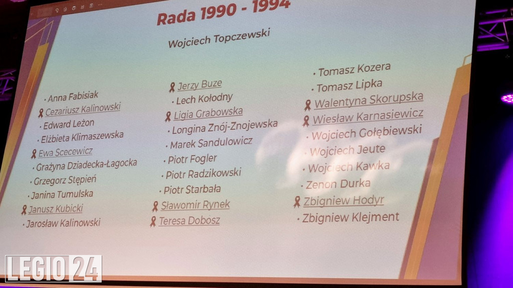 Gala 35-lecia samorządu w Legionowie