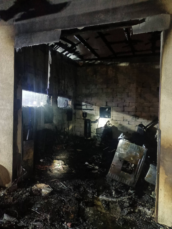 Łajski: Pożar w warsztacie samochodowym