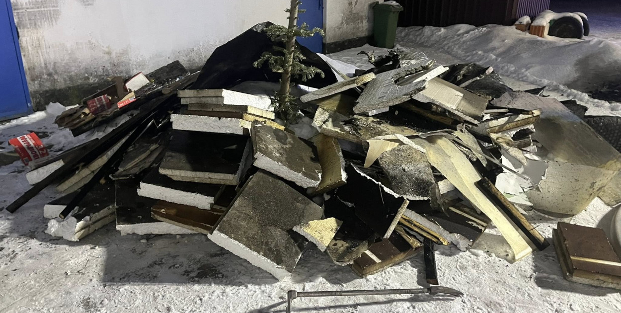 Pożar sadzy przerodził się w pożar dachu