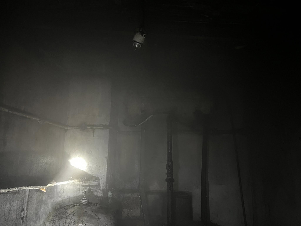 Pożar sadzy przerodził się w pożar dachu