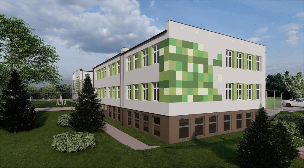 Tak będzie wyglądała rozbudowana SP nr 1 w Wieliszewie