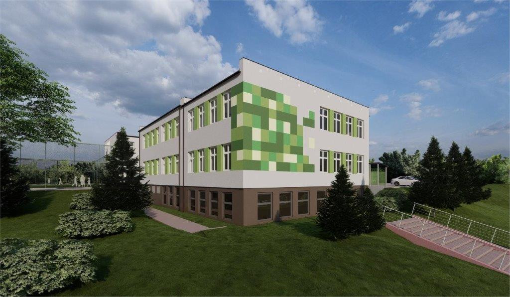 Tak będzie wyglądała rozbudowana SP nr 1 w Wieliszewie