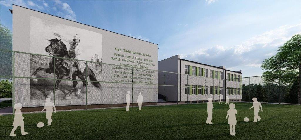 Tak będzie wyglądała rozbudowana SP nr 1 w Wieliszewie
