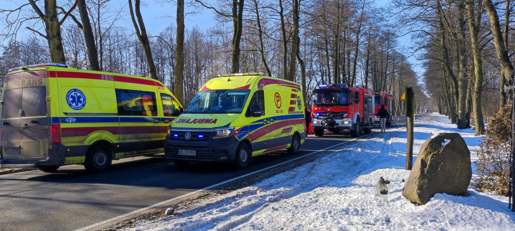 Śmiertelny wypadek na DW632 w Stanisławowie Pierwszym