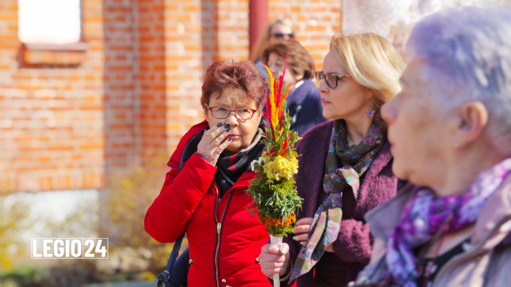 Legionowo : Mieszkańcy uczcili Niedzielę Palmową
