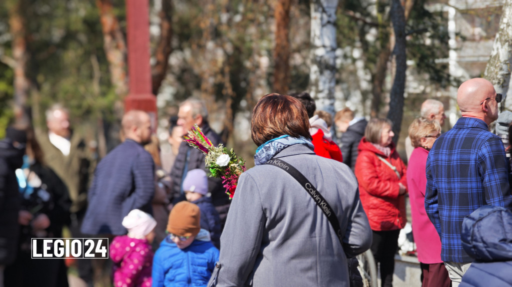 Legionowo : Mieszkańcy uczcili Niedzielę Palmową