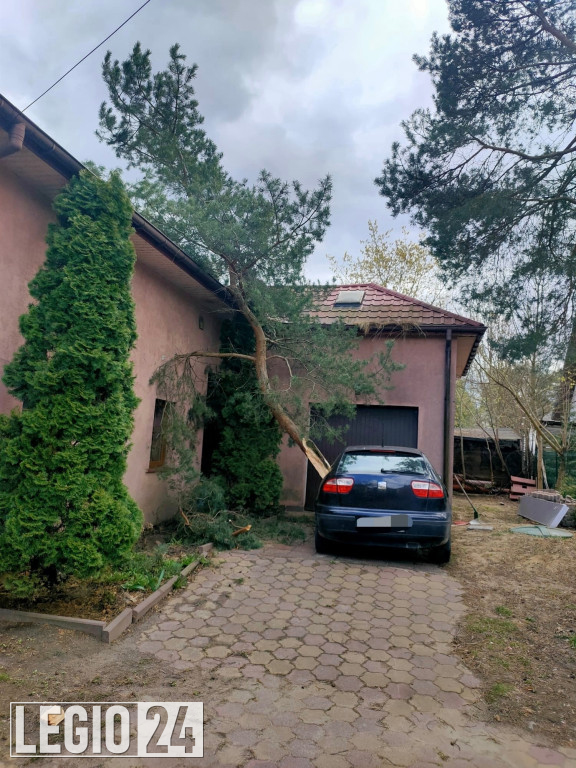 Wichura w powiecie. Dziesiątki interwencji strażaków