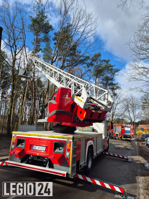 Wichura w powiecie. Dziesiątki interwencji strażaków