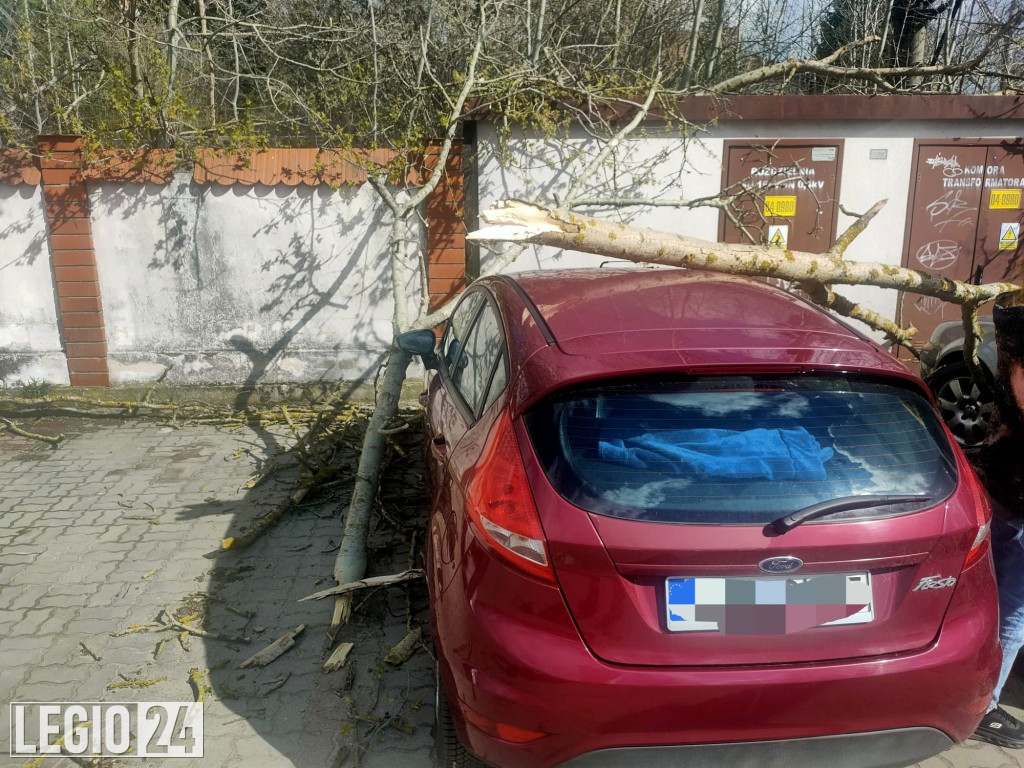 Wichura w powiecie. Dziesiątki interwencji strażaków