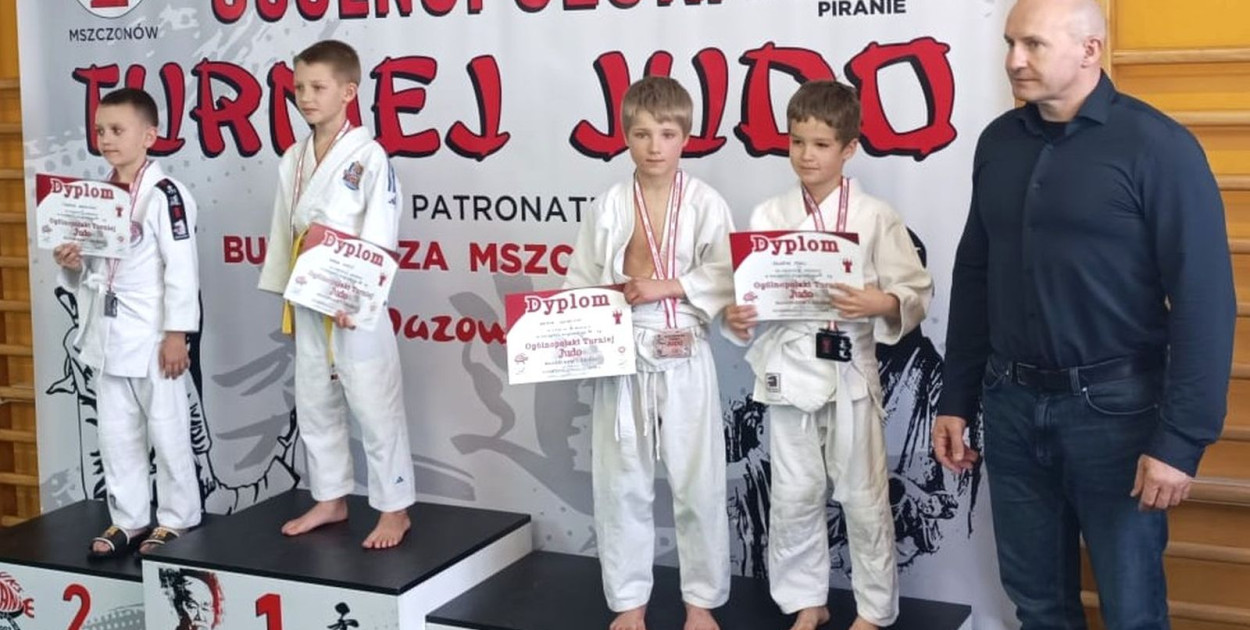 Judocy z KS Sakana zdobyli w Mszczonowie 3 medale