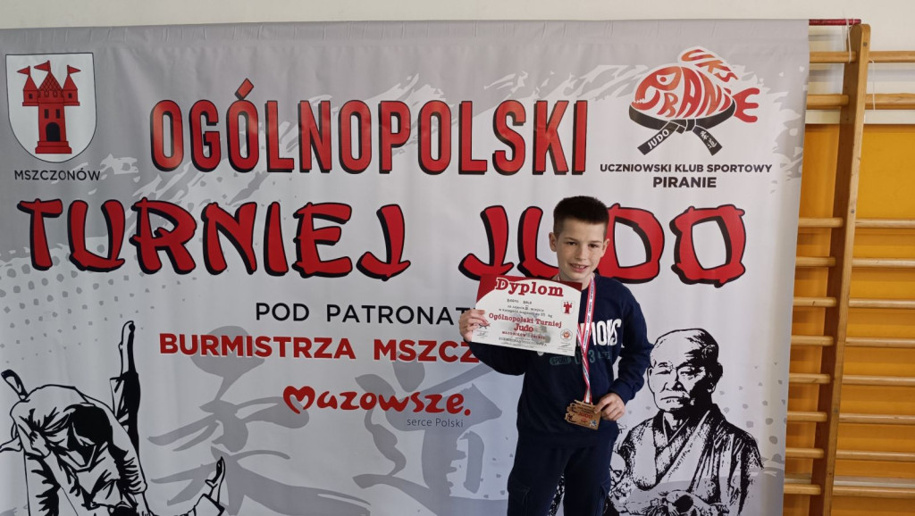 Judocy z KS Sakana zdobyli w Mszczonowie 3 medale