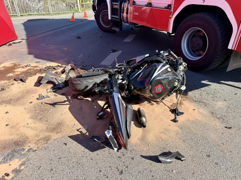 Region: Groźne wypadki z udziałem motocyklistów