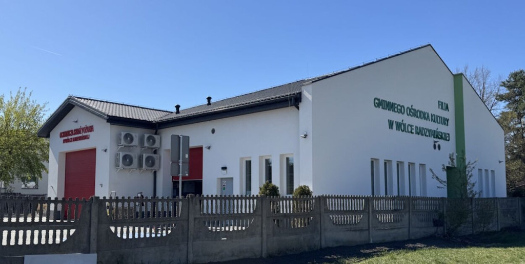 Wólka Radzymińska: Remiza OSP po rozbudowie