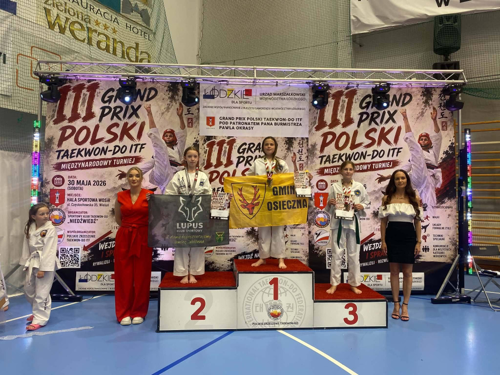 Sukces naszych taekwondzistów w Wieluniu