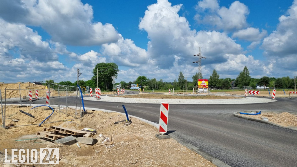 Wieliszew: Rondo przy Przedpełskiego nabrało kształtów