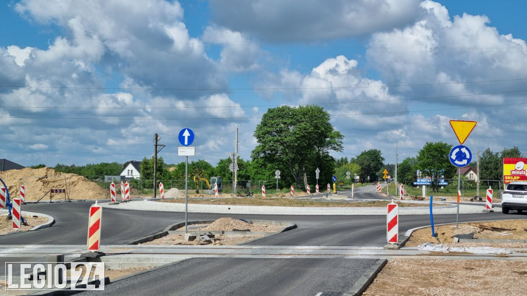 Wieliszew: Rondo przy Przedpełskiego nabrało kształtów