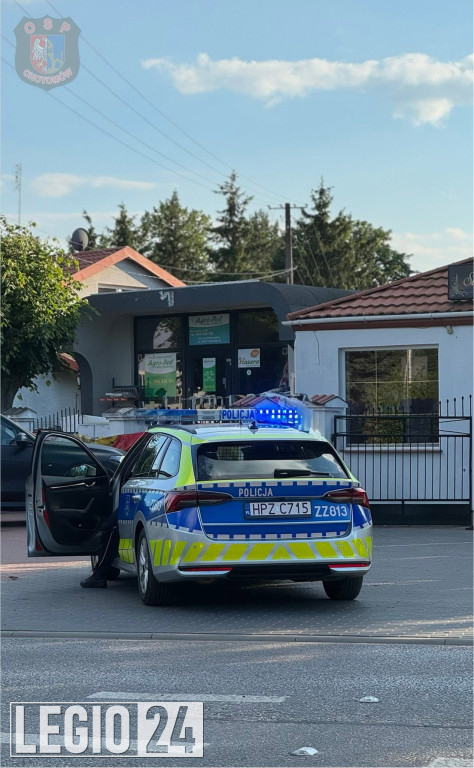 Chotomów: Kolizja z udziałem motocyklisty