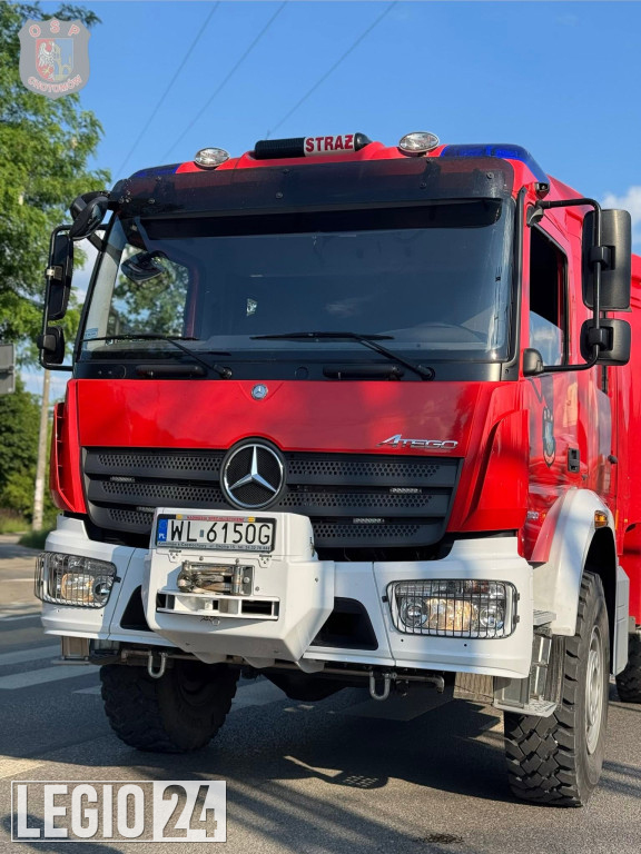 Chotomów: Kolizja z udziałem motocyklisty
