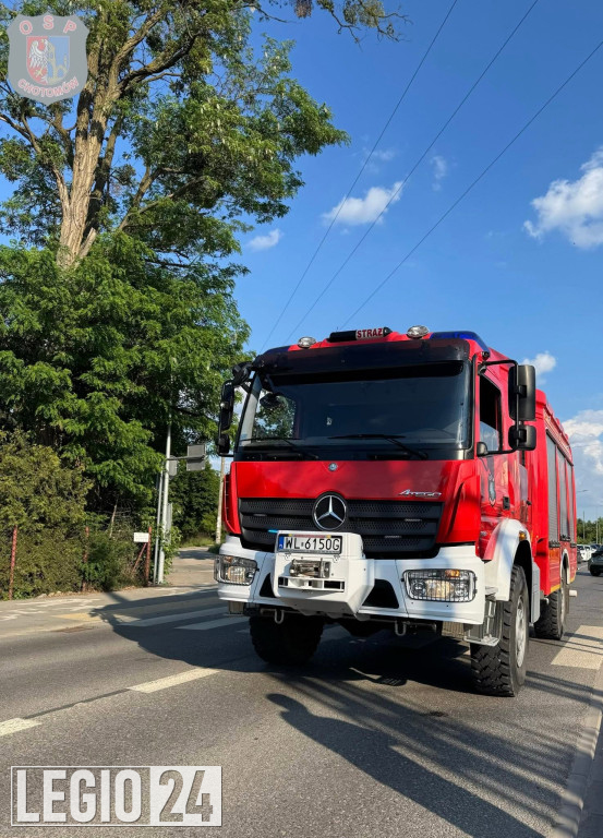 Chotomów: Kolizja z udziałem motocyklisty