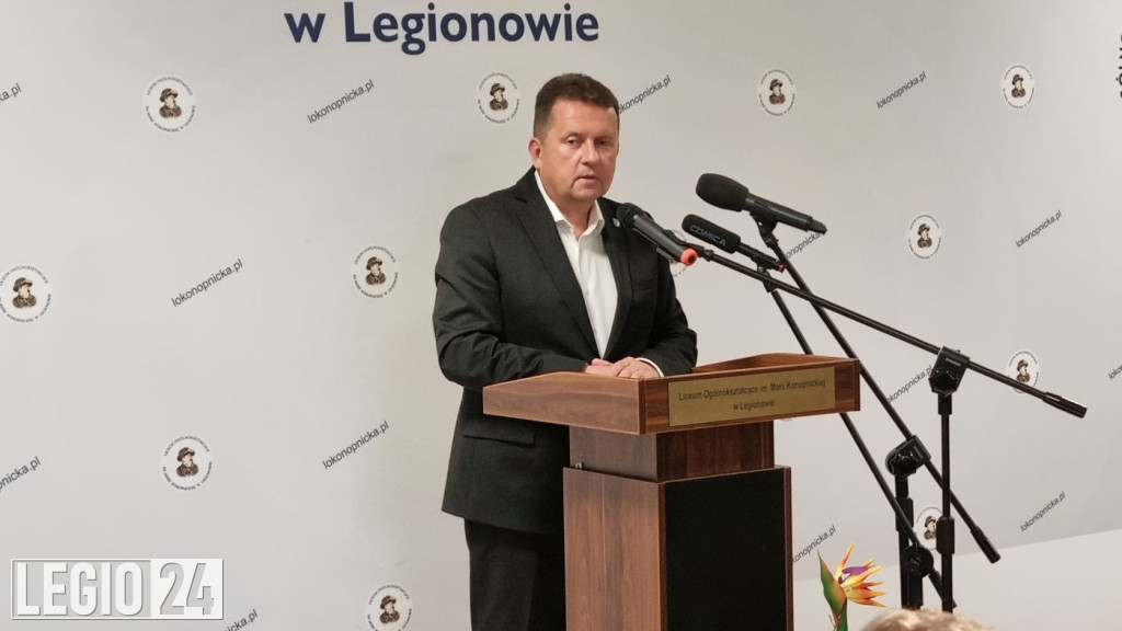 Wicepremier Gawkowski z wizytą w LO im. Konopnickiej