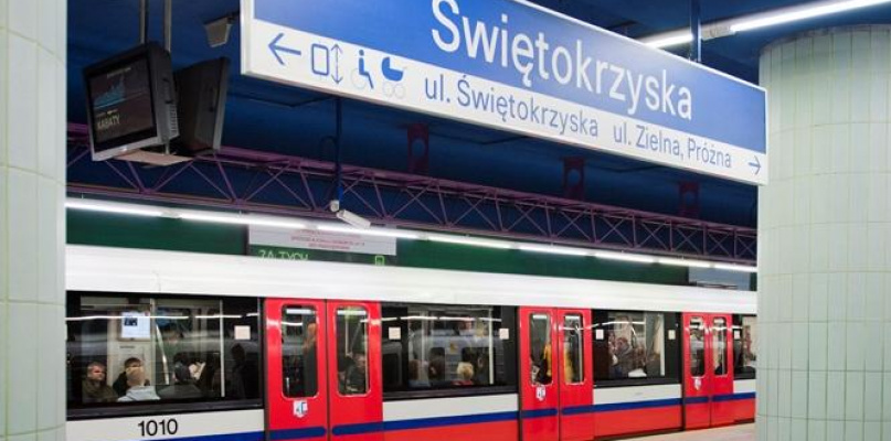 Warszawskie Metro: Weekend bez stacji Centrum i Świętokrzyska