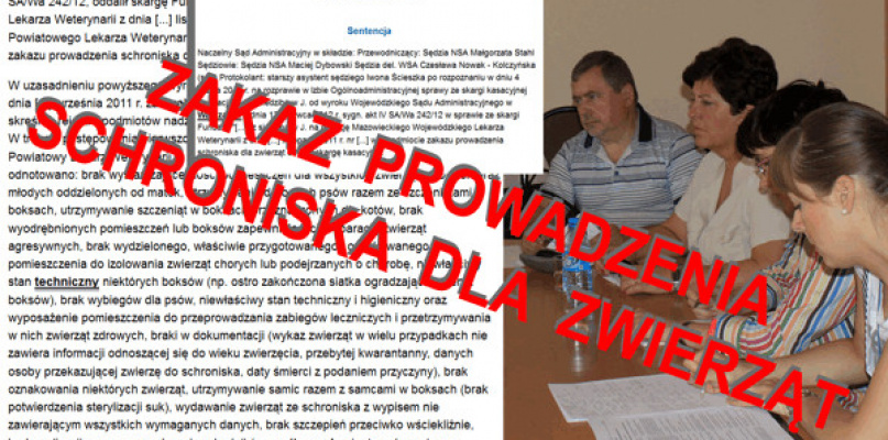 Józefów: Nielegalne schronisko