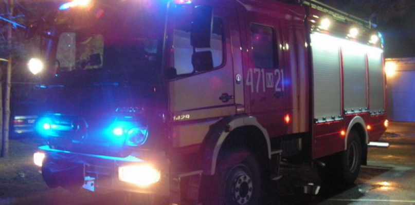 Nasielsk: Płonęło drewno w kotłowni