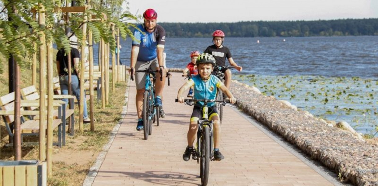 Nowa ścieżka rowerowa w Zegrzu już otwarta, fot. UMiG Serock