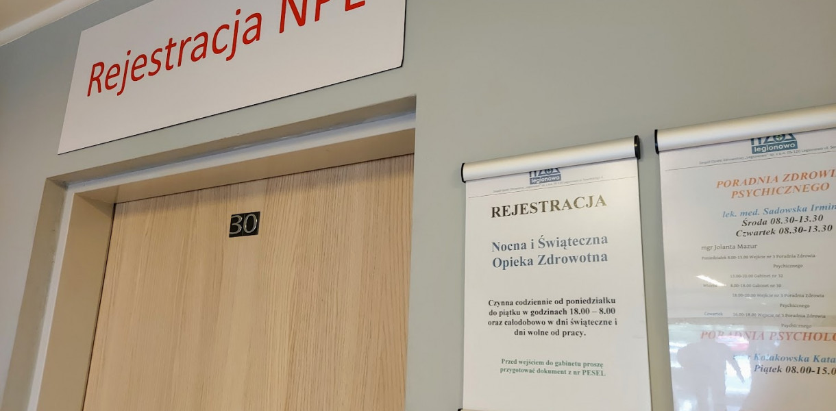 Nadal nie wiadomo, kto będzie świadczył usługę nocnej i świątecznej pomocy lekarskiej w Legionowie. Fot. arch. Legio24.pl