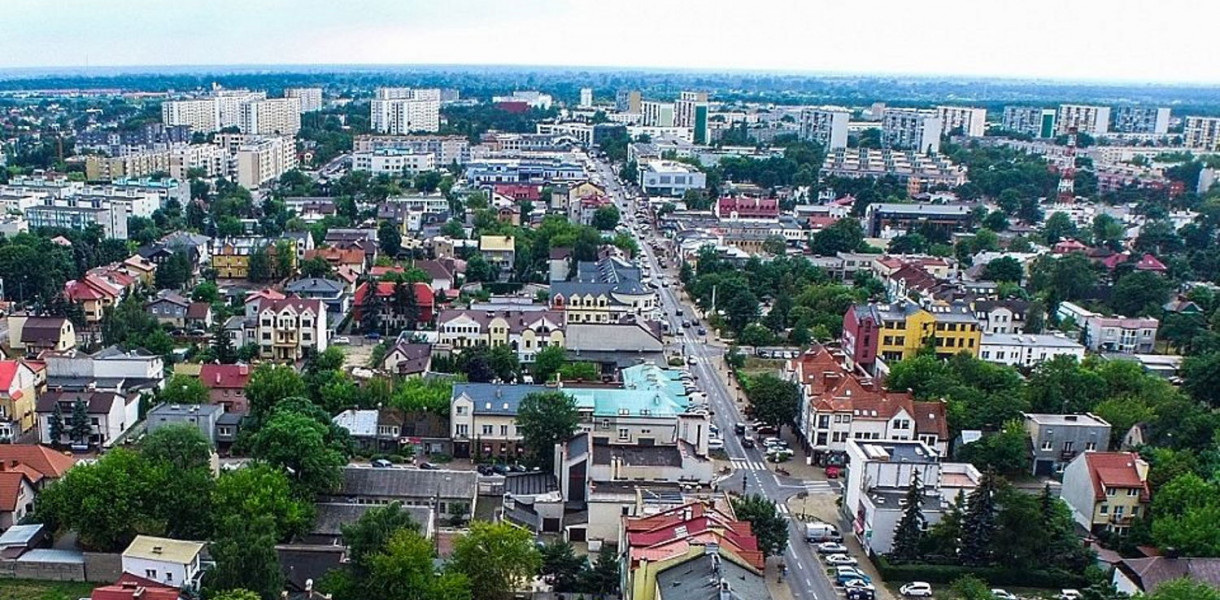 Legionowo z lotu ptaka. Fot. arch. Sky Ad