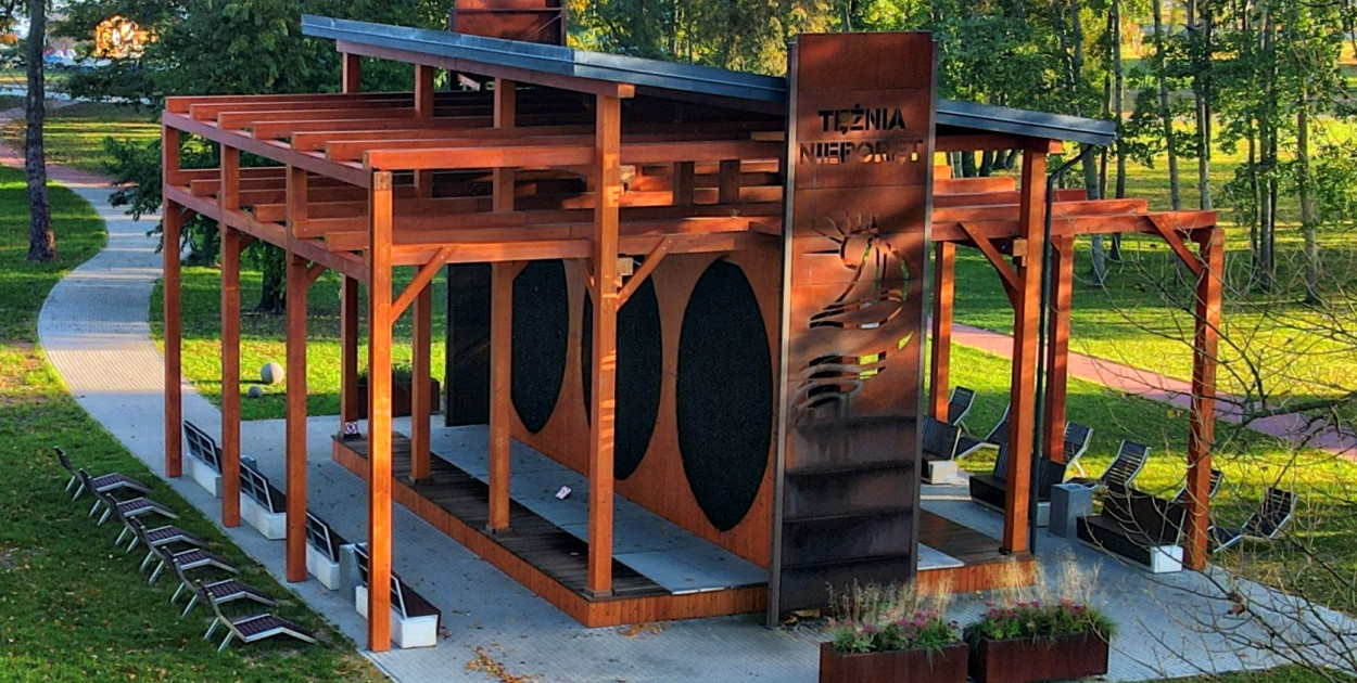 Nieporęt: Tężnia w Porcie Pilawa już działa