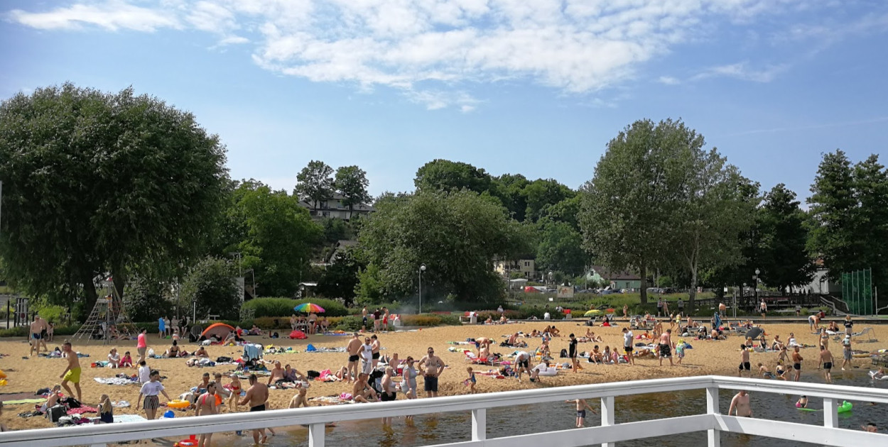 Plaża w Serocku. Zdj. ilustracyjne, źródło: arch. Legio24.pl