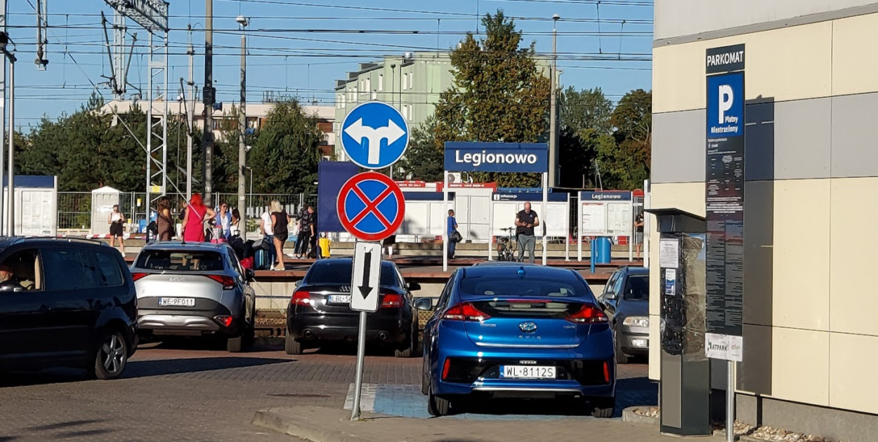 Legionowo: Płatne parkowanie przy dworcu od poniedziałku