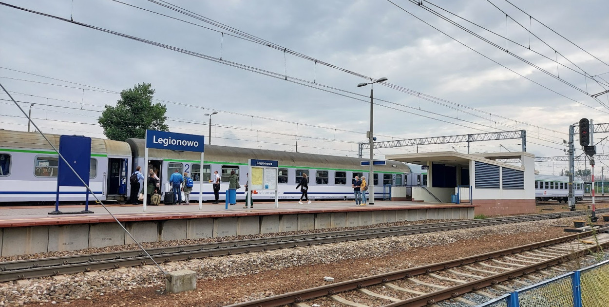Stacja PKP Legionowo. Fot. Legio24.pl