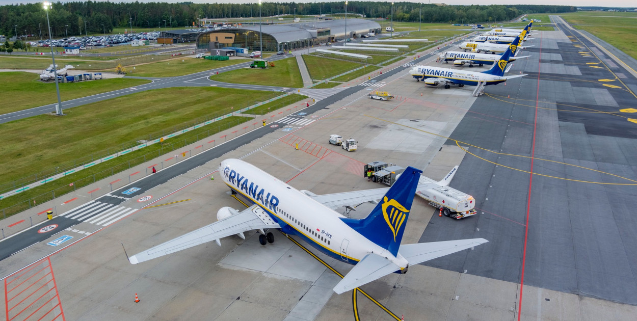 fot. Łukasz Pacholczyk / źródło: fb - Lotnisko Warszawa/Modlin