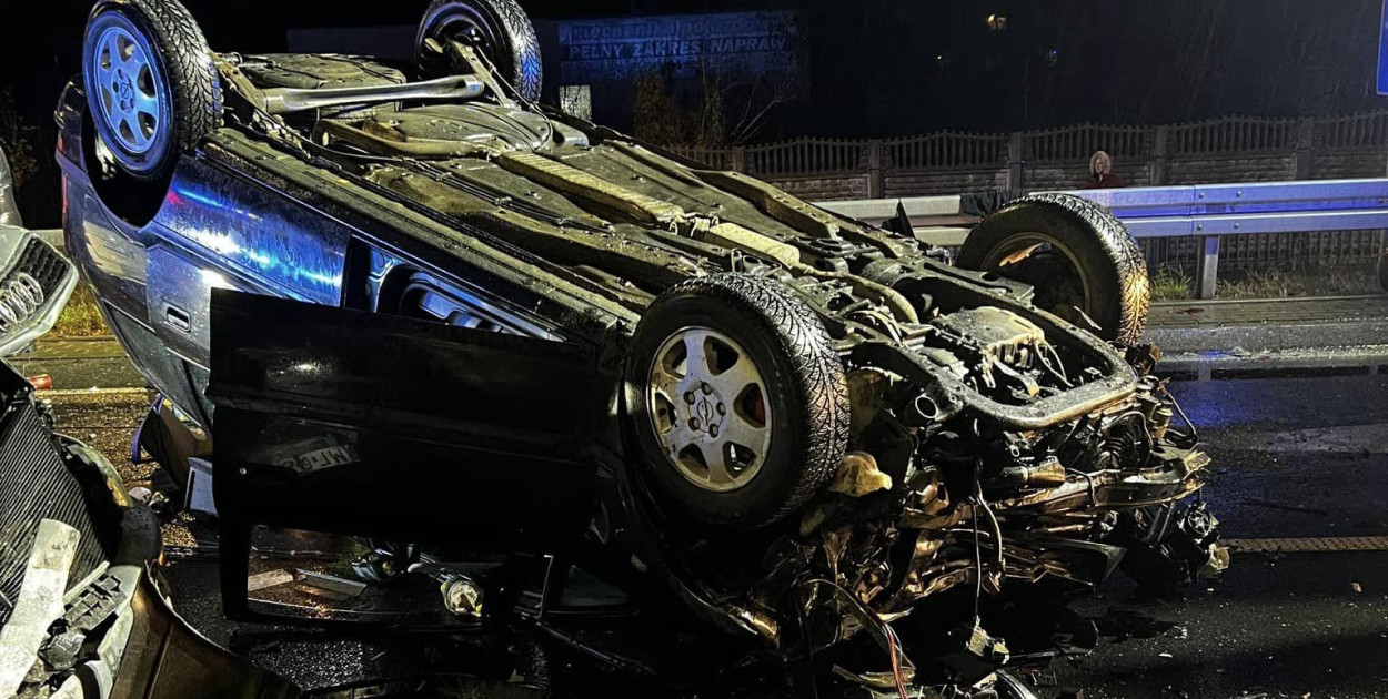 Sprawca wypadku przy CSP był pijany. Miał też zabrane prawo jazdy