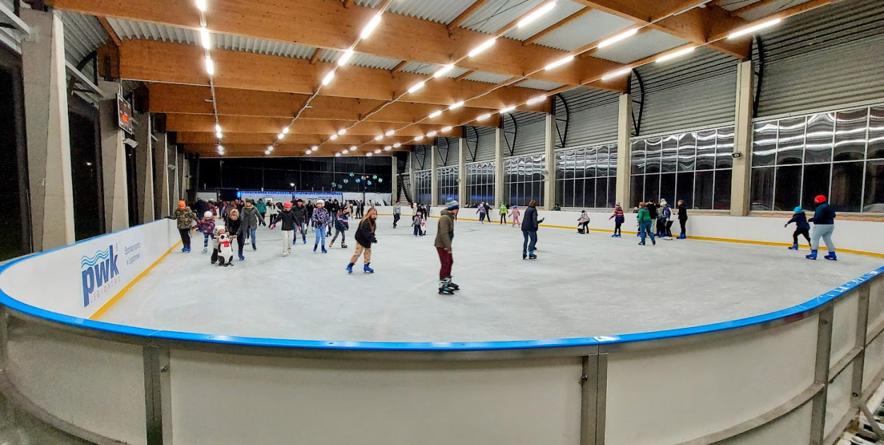 Legionowo: Lodowisko miejskie na Mikołajki