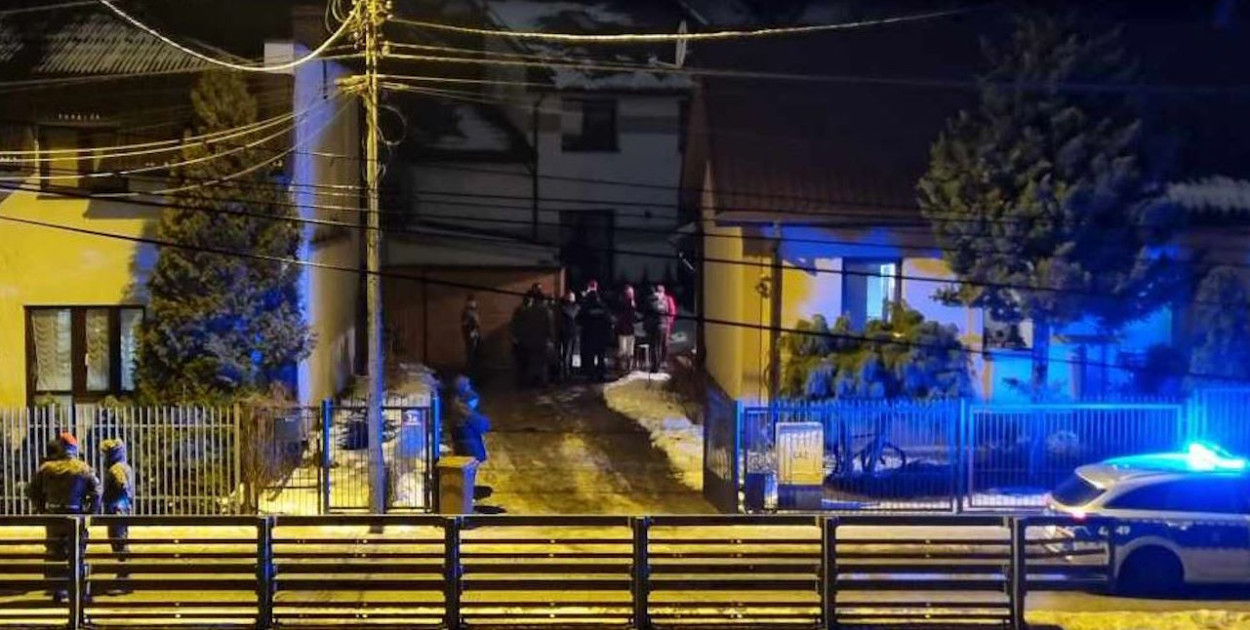 Tragedia przy Alei Róż w Legionowie. Nie żyje żołnierz. Fot. Czytelnik