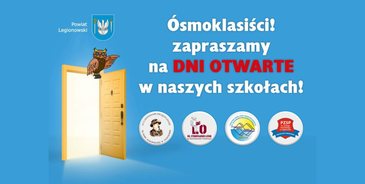 Legionowski: Ruszają dni otwarte w szkołach ponadpodstawowych