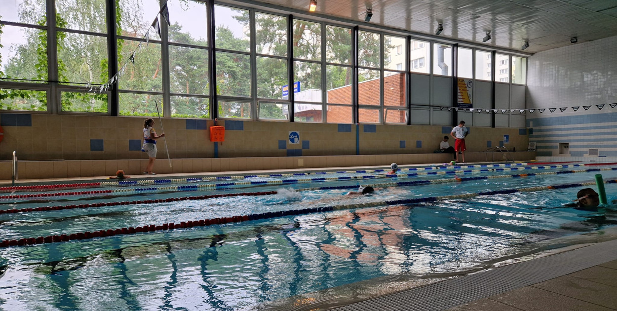 Basen przy ul. Królowej Jadwigi w Legionowie. Fot. arch. KZB Legionowo