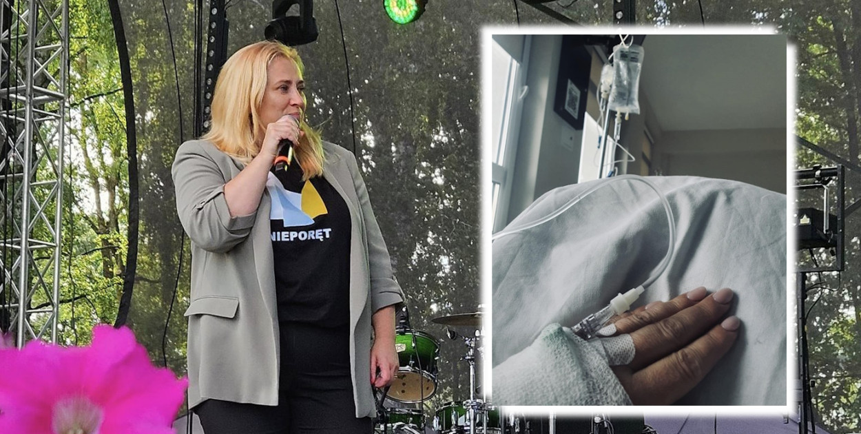 Nieporęt: Wójt Agnieszka Powała w szpitalu