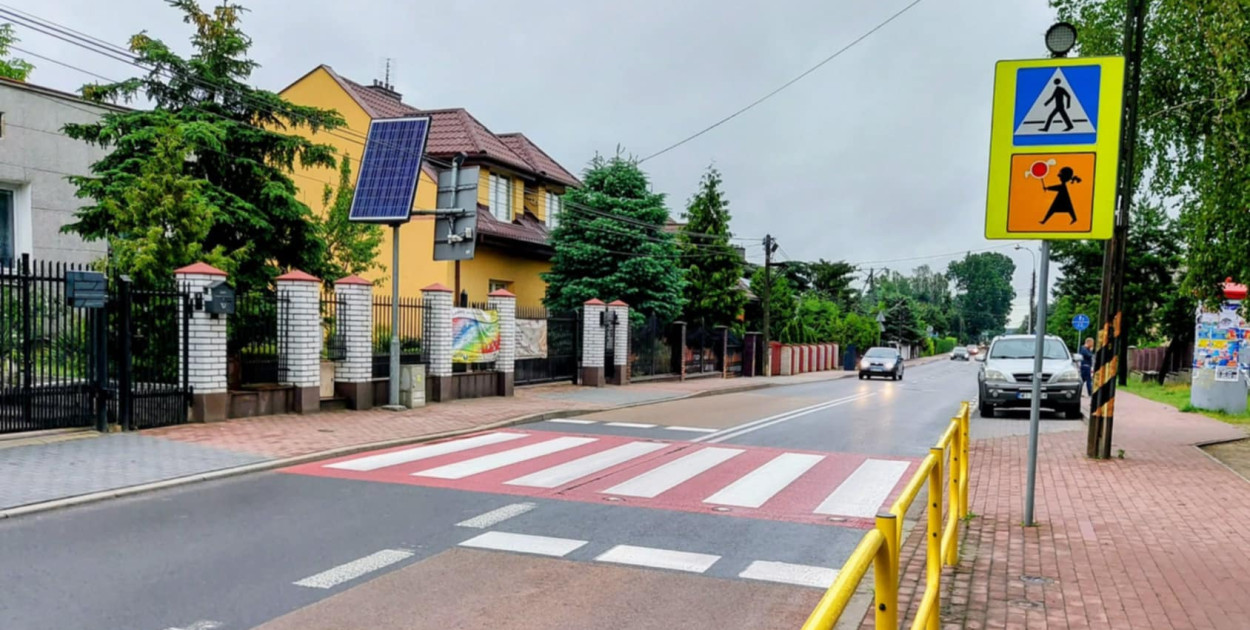 Przejście dla pieszych przy SP4 w Legionowie. Fot. arch. Legio24.pl