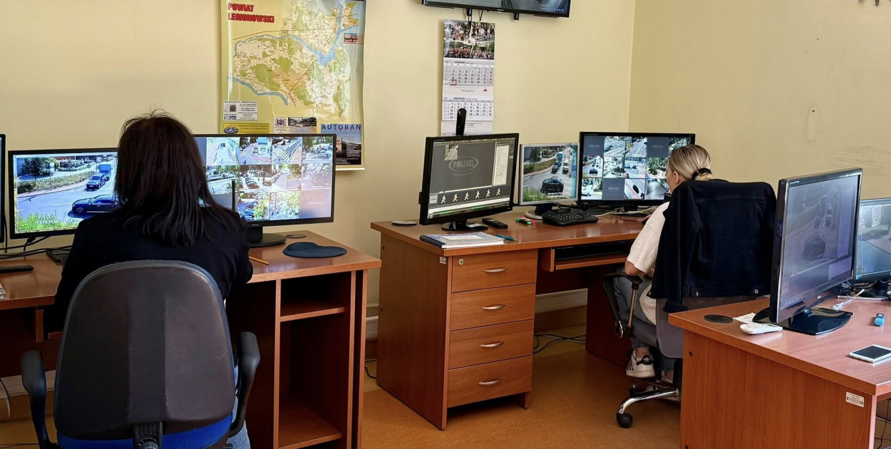 Centrum Monitoringu w Legionowie. Fot. UM Legionowo