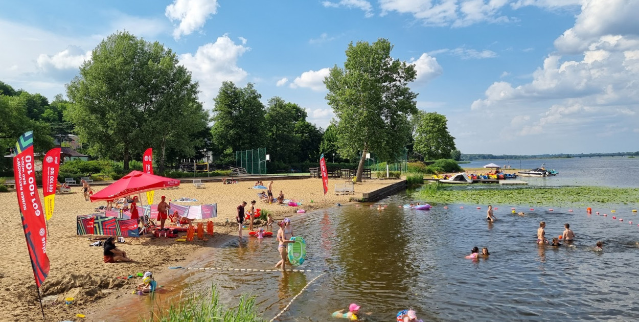 Plaża w Serocku. Fot. arch. Legio24.pl