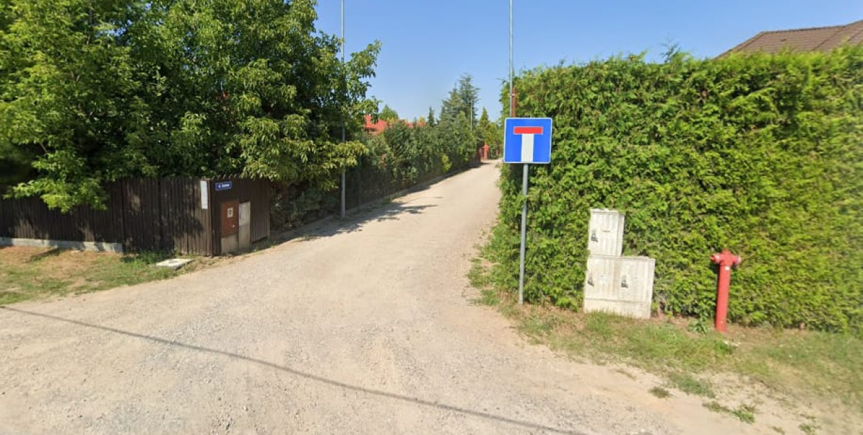 Ul. Sosnowa w Borowej Górze. Fot. Google Street View
