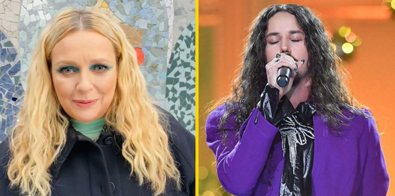 Katarzyna Nosowska - fot. facebook.com/nosowskamusic / Michał Szpak - fot. facebook.com/szpakmichal